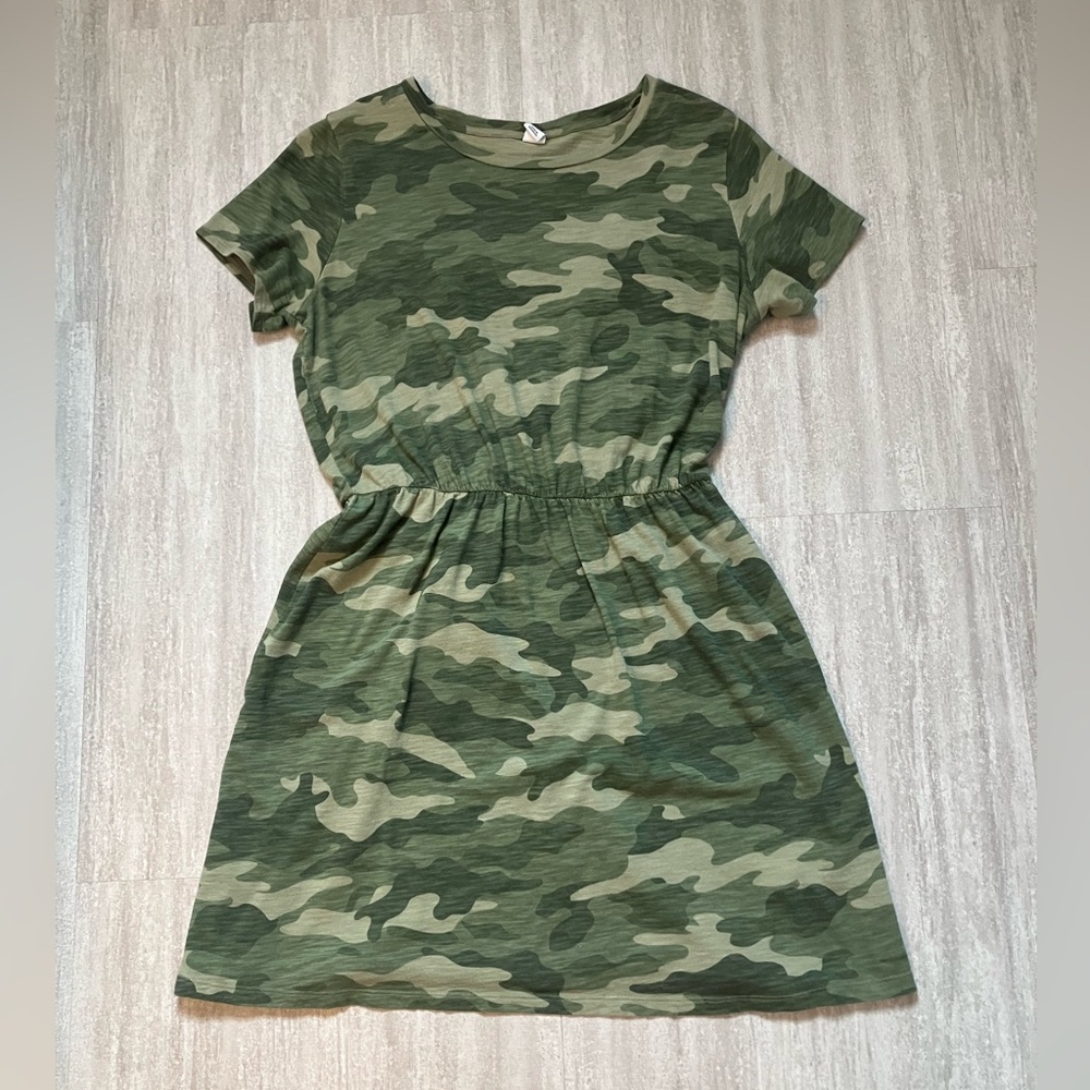 Old Navy camo dress
